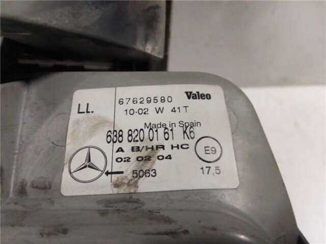Foto 3ª: Faro Derecho Mercedes Vito 2.3 110 D (638.074) [2.3 LTR. - 72 KW TURBODIESEL CAT]