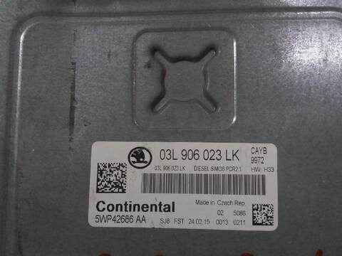 Centralita Motor ECU Skoda Spaceback 1.6 TDI 90CV