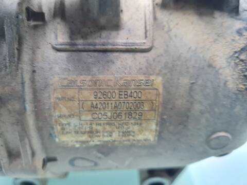Foto 3ª: Compresor Aire Acondicionado Nissan Navara GASOLINA (2005)