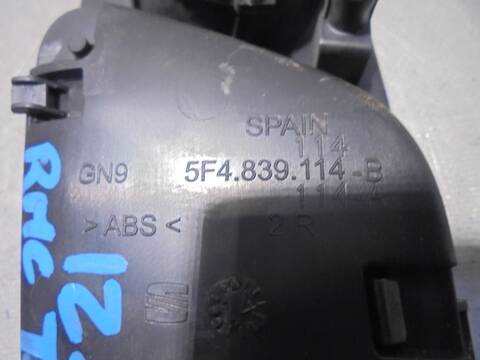 Foto 3ª: Maneta Interior Trasera Derecha Seat Leon 1.2 TSI 105CV 77KW [CJZ] (2014)