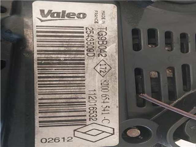 Foto 3ª: Alternador Renault Clio 1.2 16V HI-FLEX 75CV 55KW [D4F 742] (2012)