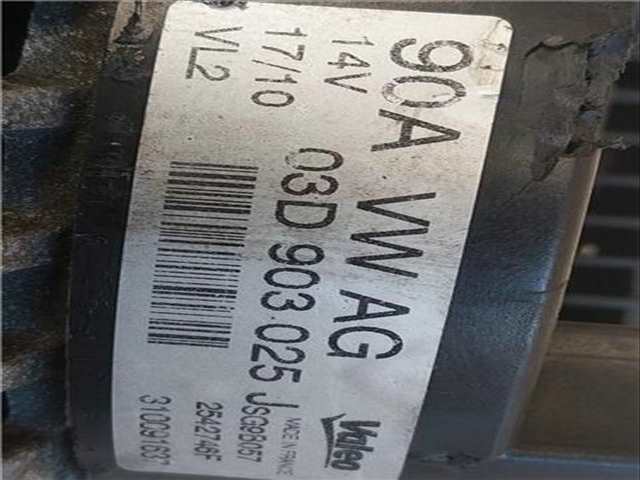 Foto 3ª: Alternador Skoda Fabia 1.2 60CV 44KW [CHFA] (2010)