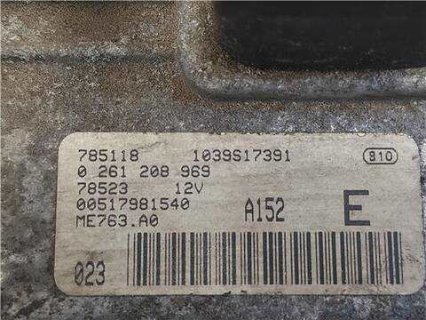 Foto 3ª: Centralita Motor ECU Fiat Punto 1.4 16V 95CV 70KW [199 A6.000] (2007)