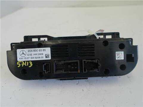 Foto 2ª: Mando Climatizador Mercedes Clase C 160 2.2 C 220 CDI 204.008) BERLINA 170CV 125KW [OM 646.811] (2007)