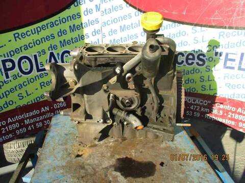 Foto 2ª: Bloque Motor Renault Laguna 1.9 DCI DIESEL CAT 100CV 74KW [F9Q N7] (2003)