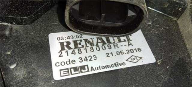 Electroventilador Renault Captur 0.9 DYNAMIQUE [0.9 LTR. - 66 KW TCE ENERGY]