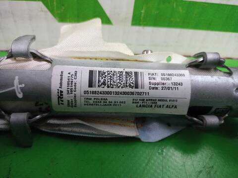 Foto 3ª: Airbag Cortina Delantero Izquierdo Fiat 500 LOUNGE 95CV [199B1000] (2009)