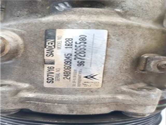 Foto 2ª: Compresor Aire Acondicionado Citroen Berlingo 1.6 SX [1 6 LTR. - 55 KW 16V HDI] 75CV FURGON