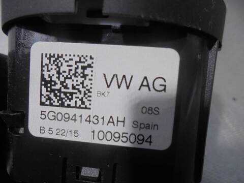 Foto 4ª: Mando Luces Seat Leon 1.2 TSI 110CV 81KW [CYV] (2015)