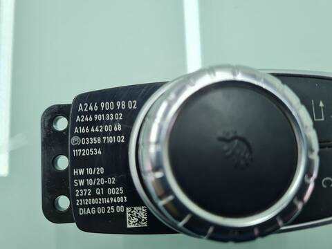 Foto 2ª: Mando Multifuncion Mercedes Clase A 140 A 200 CDI BLUEEFFICIENCY 176.001) 136CV 100KW [651901] (2012)