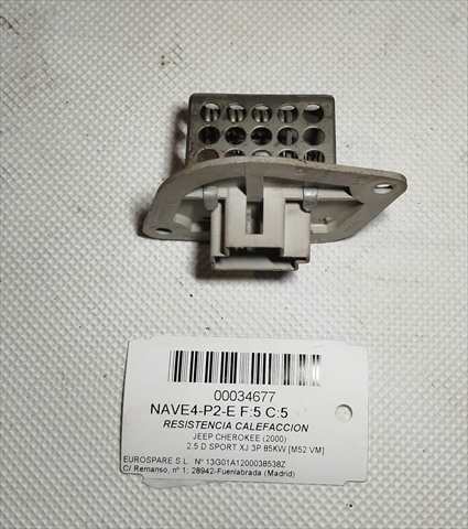 Foto 2ª: Calefacción Jeep Cherokee 2.5 D SPORT XJ 3P [M52 VM] (2000)