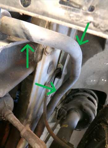 Foto 2ª: Barra Estabilizadora Delantera Mercedes Clase B 200 2.0 CDI W245,2005-2008 (2006)