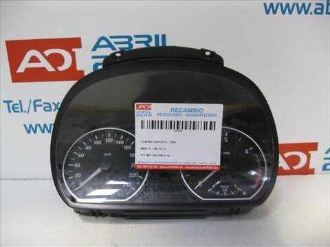 Cuadro de Instrumentos Bmw Serie 1 114 2.0 118D BERLINA 143CV 105KW