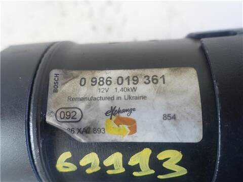 Foto 3ª: Motor de Arranque Opel Astra 1.7 CDTI BERLINA 100CV 74KW [Z 17 DTH] (2004)