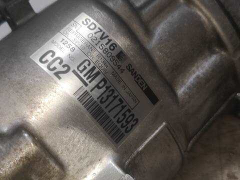 Foto 3ª: Compresor Aire Acondicionado Saab 9-3 Z19DTH FAMILIAR (2005)