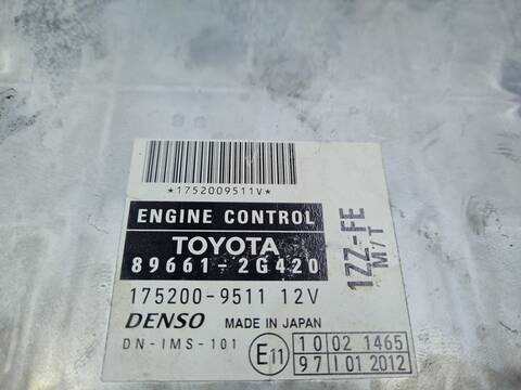 Foto 3ª: Centralita Motor ECU Toyota Celica 1.8 143CV 105KW [1ZZFE] (2003)