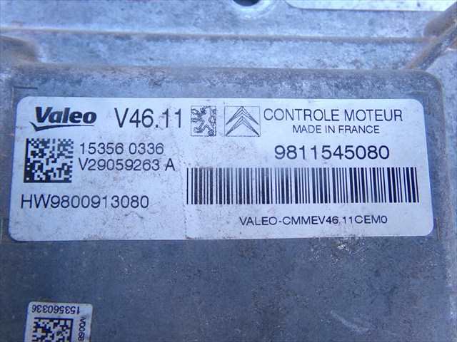 Foto 3ª: Centralita Motor ECU Citroen C3 1.2 G 2013-2016 [HM01 / HMZ] (2016)