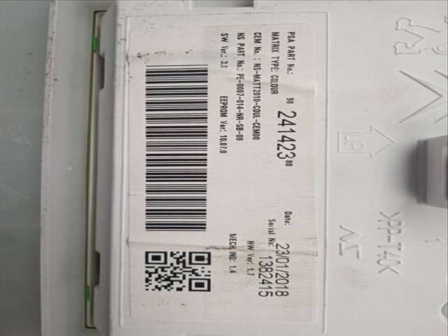 Foto 3ª: Cuadro de Instrumentos Peugeot 2008 1.6 BLUE-HDI FAP 99CV 73KW [BH02] (2021)