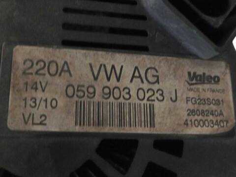 Foto 2ª: Alternador Volkswagen Touareg 3.0 V6 TDI 240CV (2010)