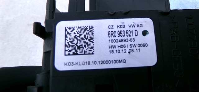 Foto 3ª: Mando Multifuncion Seat Ibiza 1.2 G MODELO 6J, 2012-2015 [CGP] (2013)