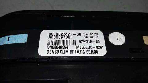 Foto 3ª: Mando Climatizador Citroen C4 1.6 16V HDI FAP PICASSO 109CV 80KW [9HZ] (2007)