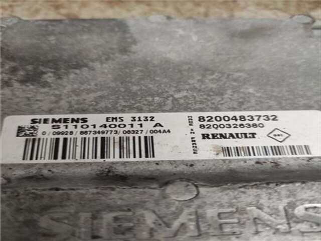 Foto 2ª: Centralita Motor ECU Dacia Logan 1.6 (LSOB. LSOD. LSOF. LSOH) [K7M 710]