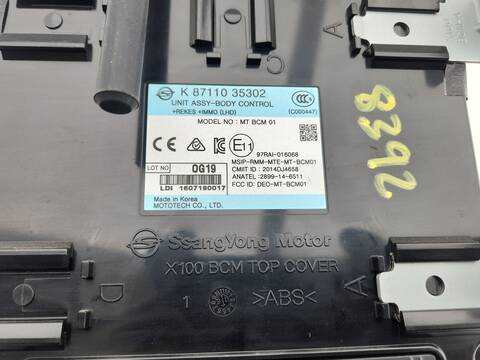Foto 2ª: Centralita Motor ECU Ssangyong XLV E-XDI 160 116CV 85KW [D16DTF] (2016)