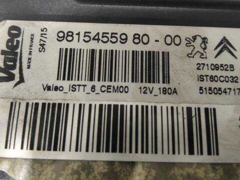 Foto 3ª: Alternador Citroen DS4 STYLE 1 BLUE 120CV [BH01] (2011)