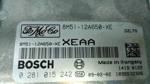 Foto 2ª: Centralita Motor ECU Ford Focus TITANIUM 109CV 80KW [G8DB] (2009)