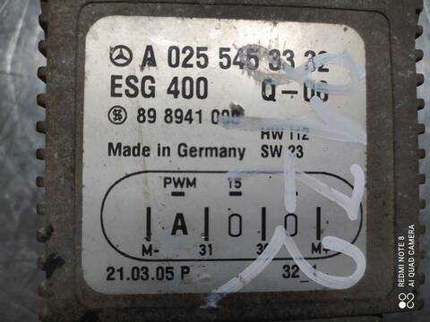 Foto 2ª: Centralita Motor ECU Mercedes Clase C 160 BERLINA (1993)