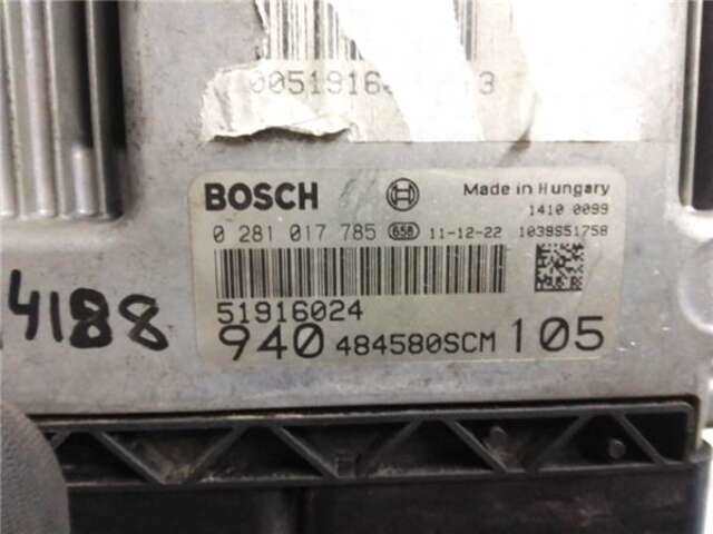 Foto 3ª: Centralita Motor ECU Alfa Romeo Giulietta 1.6 JTDM [940 A3.000]