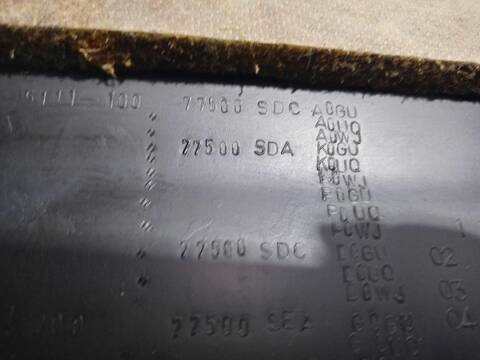 Foto 3ª: Guantera Honda Accord 2.2I CTDI EXECUTIVE 140CV [N22A1] (2003)