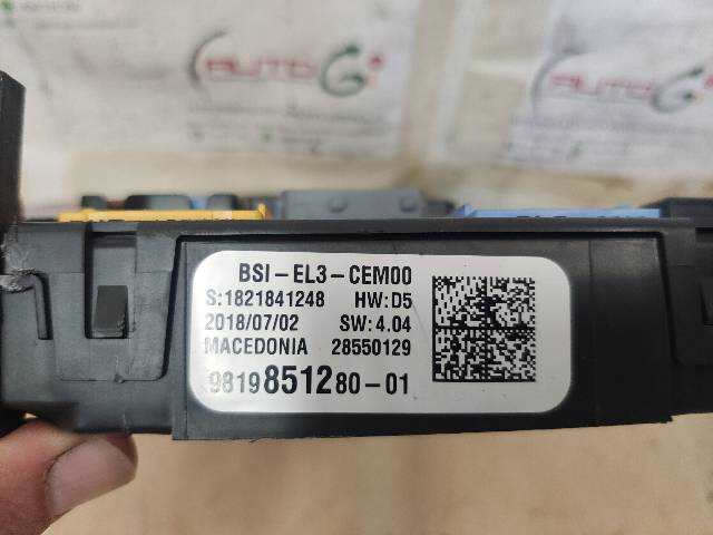 Caja Reles Fusibles Citroen C3 1.6 HDI C3 III