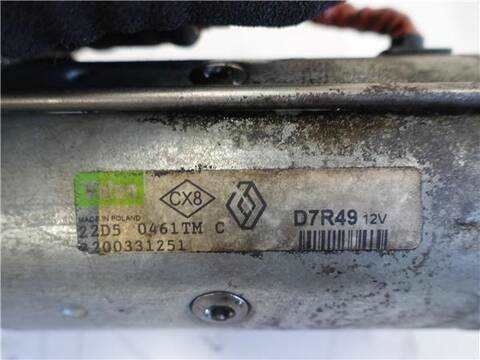 Foto 3ª: Motor de Arranque Renault Laguna 1.9 DCI BG1A BG1W) 110CV 81KW [F9Q 674] (2005)