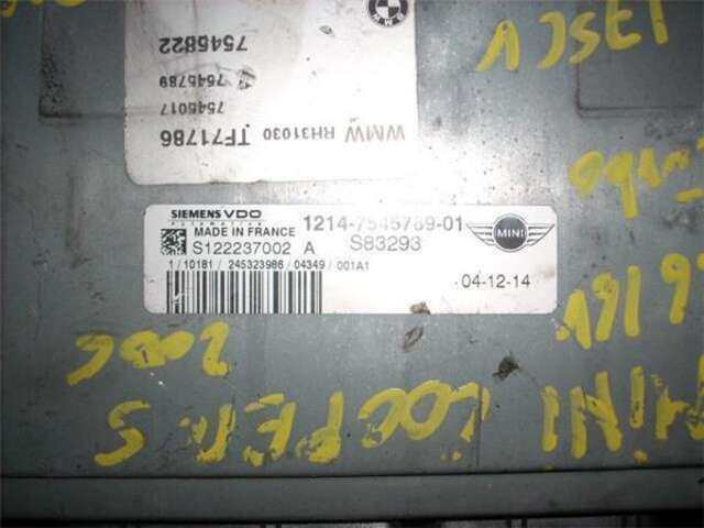 Centralita Motor ECU Mini Mini 1.6 COOPER S [1.6 LTR. - 120 KW 16V]