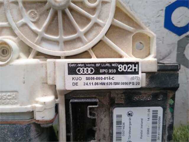 Foto 2ª: Elevalunas Eléctrico Delantero Izquierdo Audi A3 1.9 TDI AMBIENTE [1.9 LTR. - 77 KW TDI]
