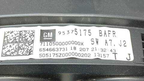 Foto 4ª: Cuadro de Instrumentos Opel Mokka EDITION ECOFLEX 4X4 131CV 96KW [A17DTS] (2014)