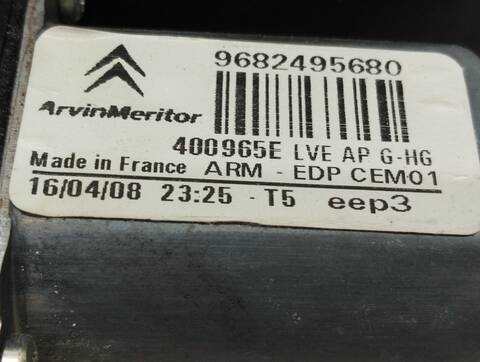 Foto 2ª: Elevalunas Eléctrico Delantero Izquierdo Citroen C4 AVATAR PICASSO 136CV 100KW [RHJ] (2008)