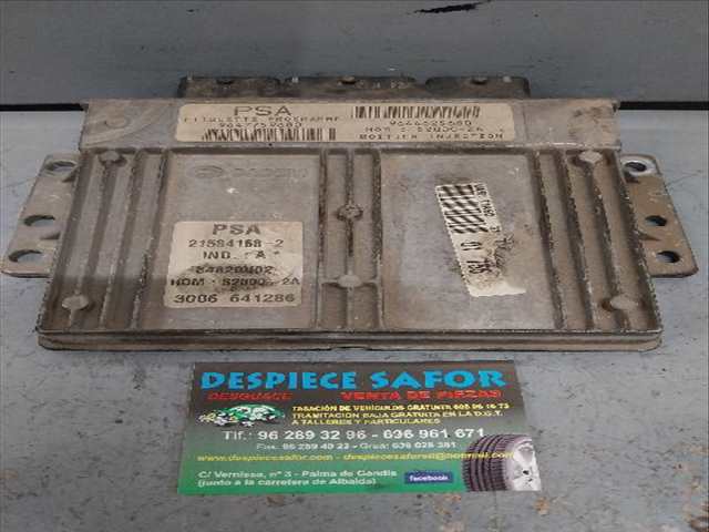 Centralita Motor ECU Peugeot 206 1.4 G
