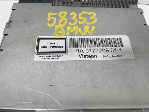 Foto 3ª: Sistema Audio Radio CD Bmw Serie 1 114 N47D20A COUPE (2009)