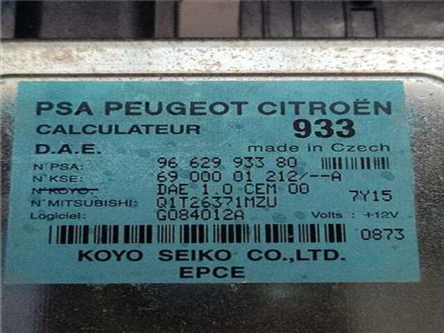 Foto 2ª: Centralita Direccion Asistida Citroen C2 1.4 HDI [8HZ]