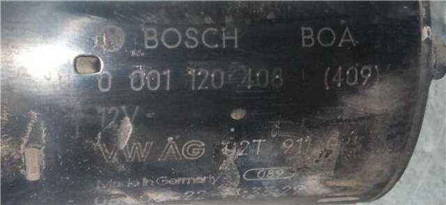 Foto 1ª: Motor de Arranque Audi A3 1.6 AMBIENTE [1.6 LTR. - 75 KW] [BSE]
