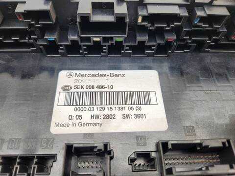 Foto 2ª: Caja Reles Fusibles Mercedes Clase C 160 270 CDI 209.316) COUPE 170CV 125KW [OM612967] (2003)