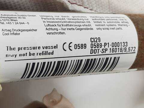 Foto 3ª: Airbag Cortina Delantero Izquierdo Audi Q8 50 TDI QUATTRO S LINE