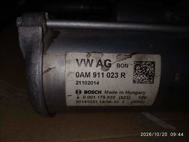 Foto 1ª: Motor de Arranque Volkswagen Golf 1.4 TFSI SERIE VII [CXS] (2014)