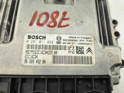 Foto 2ª: Centralita Motor ECU Citroen Xsara 1.6 HDI SX PICASSO 109CV 80KW [9HY] (2005)
