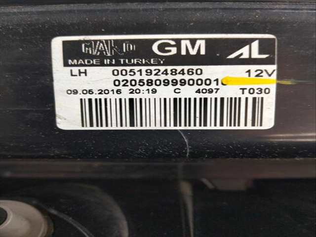 Foto 3ª: Piloto Trasero Izquierdo Opel Combo TOUR SELECTIVE L1H1 95CV (2011)