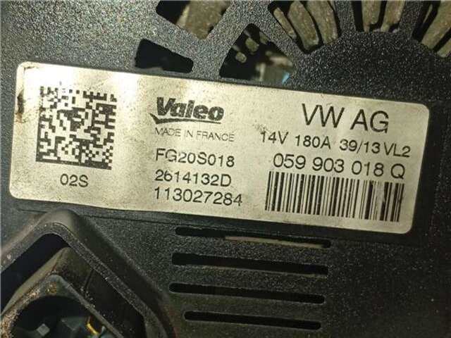 Foto 1ª: Alternador Audi A7 3.0 TDI QUATTRO [3.0 LTR. - 180 KW V6 24V TDI]