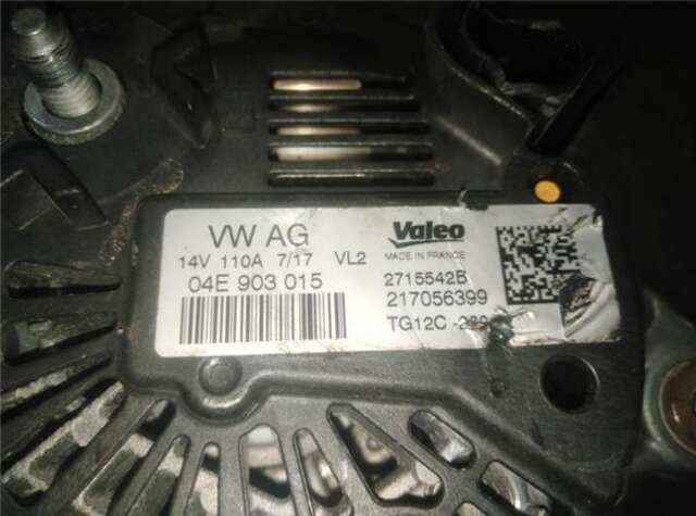 Foto 1ª: Alternador Volkswagen Golf 1.0 BLUEMOTION [1.0 LTR. - 85 KW TSI] [CHZ]
