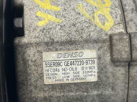 Foto 3ª: Compresor Aire Acondicionado Toyota Yaris 1NDTV (2006)